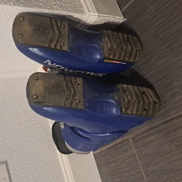 Salomon mens size 8 blue ski boots - Picture 4 of 12